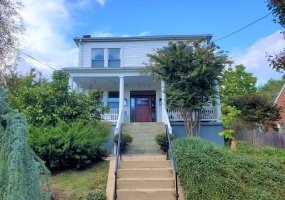 Welcome to this stately 1925 home on the hill in Brookland!